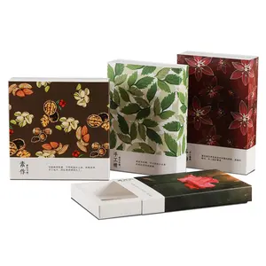 Custom drawer packaging boxes white paper box tea packing boxes custom cosmetic carton