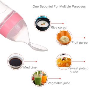 Best-seller <span class=keywords><strong>Biberon</strong></span> en silicone pour bébé <span class=keywords><strong>Biberon</strong></span> pour <span class=keywords><strong>céréales</strong></span> à base de riz <span class=keywords><strong>Biberon</strong></span> pour bébé avec cuillère Cuillère pour alimentation pour bébé - Product Image 3