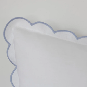 Bambú algodón festoneado <span class=keywords><strong>almohada</strong></span> Sham bordado bebé Lumbar <span class=keywords><strong>almohada</strong></span> personalizada <span class=keywords><strong>funda</strong></span> de <span class=keywords><strong>almohada</strong></span> para dormitorio al por mayor - Product Image 2