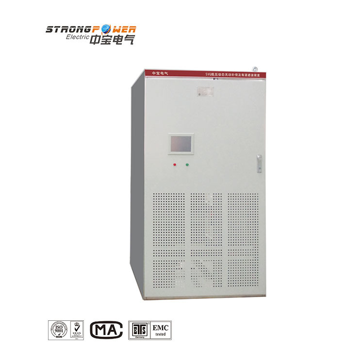 Rack type static var generator automatic power factor controller panel statcom
