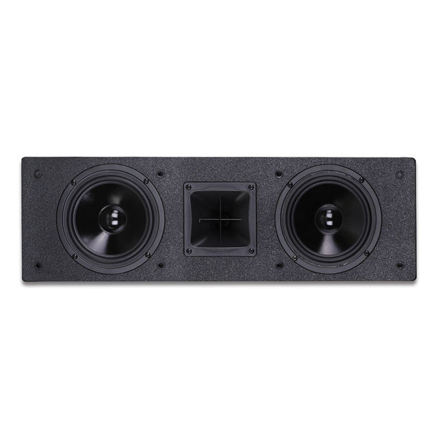 TL-2650 Profession Center Channel Speaker with Horn Tweeter for Home Theater System HiFi Stereo 3-Way Monitor Loudspeaker Audio