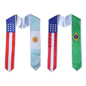 Estola <span class=keywords><strong>de</strong></span> graduación con Bandera <span class=keywords><strong>de</strong></span> País mixto, faja <span class=keywords><strong>de</strong></span> estola nacional <span class=keywords><strong>de</strong></span> 72 "<span class=keywords><strong>de</strong></span> largo para la ceremonia <span class=keywords><strong>de</strong></span> graduación <span class=keywords><strong>de</strong></span> la Universidad <span class=keywords><strong>de</strong></span> la escuela secundaria superior - Product Image 1