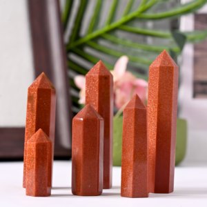 Piedra de Cristal de Arenisca Dorada Natural Pulida Estilo Bohemio al por Mayor para Decoración del Hogar y Regalos Festivos - Product Image 3