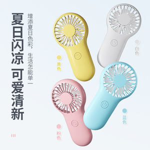 Ventilateur portable mini USB rechargeable, nouveau style estival transfrontalier, simple et pratique, en stock. - Product Image 4