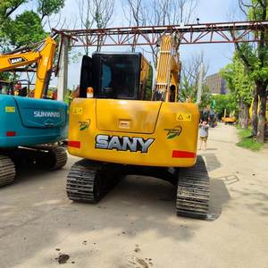 SANY SY75C Mini 7 tonnes Usine d'origine de haute qualité à faible utilisation SANY 75C en vente Excavatrice SANY 75C d'occasion - Product Image 3