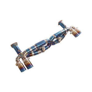 Hệ thống ống xả cho Porsche 911 991/991.1 Turbo 3.8T 2012-2015, ống xả Catback bằng hợp kim Titan - Product Image 1