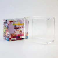 Yageli étui en acrylique transparent personnalisé Pokemoned Etb couvercle magnétique boîte de rappel de Pokemoned en acrylique vitrine pour boîte d'entraîneur d'élite