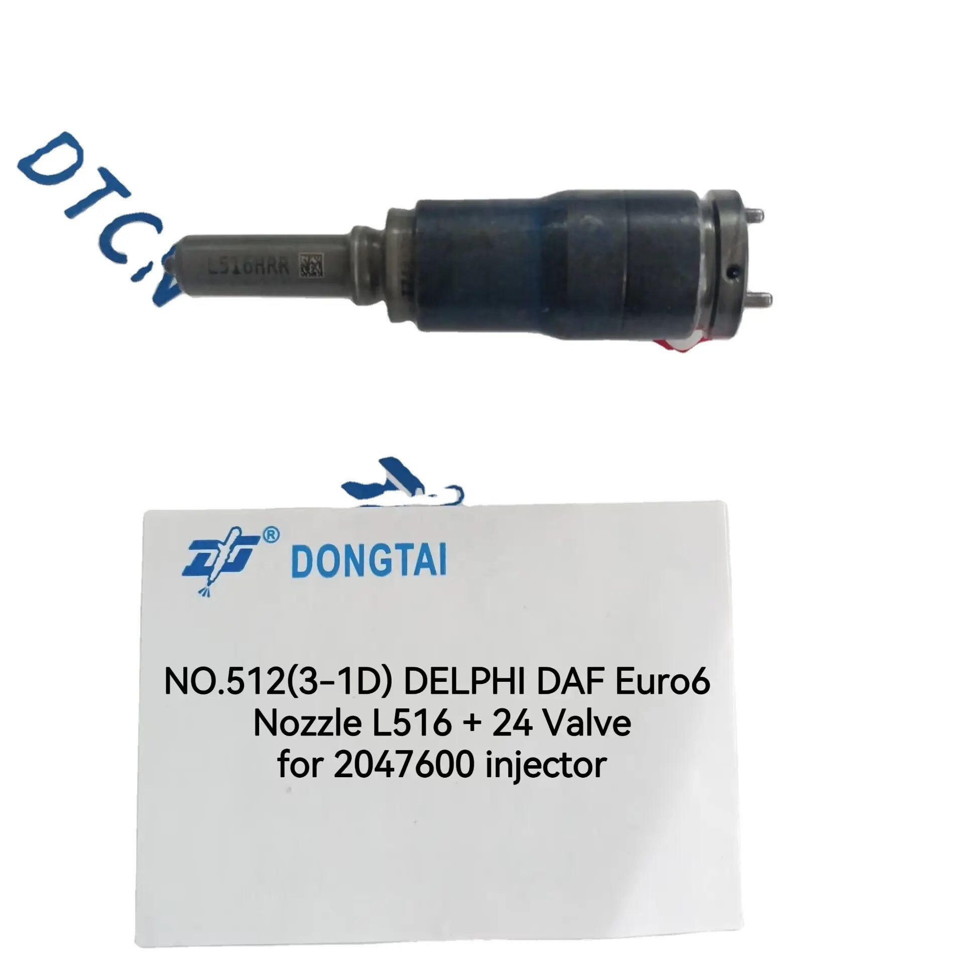 NO.512(3-1D) DELPHI DAF Euro6 Buse L516 + 24 # Valve pour injecteur 2047600