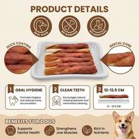 Friandises à mâcher pour chiens en forme de papillon, torsadées bicolores, enveloppées de poulet, saveur cacahuète, riches en protéines, vente en gros d'usine, OEM ODM, propres