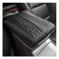 Housse d'accoudoir de voiture en cuir de haute qualité console centrale étui de siège automatique protection accessoires intérieurs