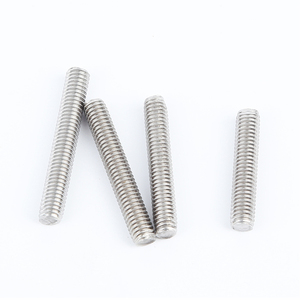 Bu lông ren thép không gỉ/thép cacbon <span class=keywords><strong>ASTM</strong></span> A276 cấp 4.8/8.8/10.9/12.9, kích thước metric 3/8 inch, 5/8 inch, tiêu chuẩn DIN975 DIN976, mạ kẽm vàng - Product Image 2