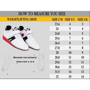 RXN Sport Style Lifter Zapatos de levantamiento de pesas - Product Image 5