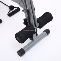 Appareil de fitness multifonction Mstar pour la maison, machine d'exercice abdominale six-en-un, en fer, pour le soin musculaire et la remise en forme totale, 120 kg