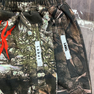 Pantalones Cortos Deportivos Personalizados de Alta Calidad, Sublimados, 100% Poliéster, de Secado Rápido, Holgados, con Cintura Elástica, de Doble Capa, con Estampado de Camuflaje para Hombre - Product Image 6