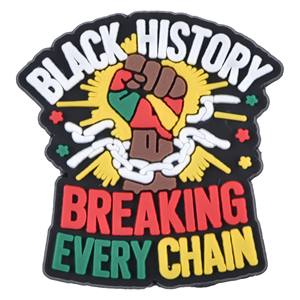 2025 nuevo diseño Black History Clog Shoe Charm venta al por mayor Black Queen Shoe Charms para Clog Black Teacher Magic Shoe Charm para Clog - Product Image 6