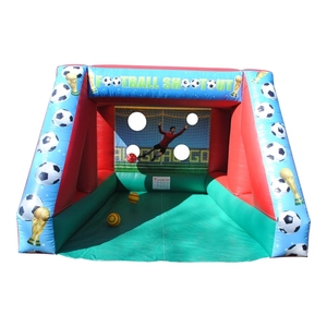 Xây dựng đội ngũ trò chơi thể thao Inflatable bóng đá chụp mục tiêu mục tiêu inflables juegos Bơm Hơi Di động bóng đá cổng - Product Image 1