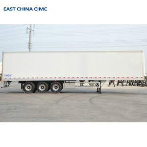 Remolque de camión contenedor refrigerado Thermo King de 40 pies usado para transporte de frutas y verduras CIMC - Product Image 5