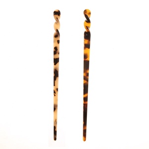 <span class=keywords><strong>Accessoire</strong></span> de coiffure à la mode, pince à cheveux en acétate, épingle à baguettes, accessoires pour femmes - Product Image 3