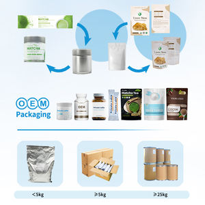 Polvo de té verde Matcha de grado ceremonial orgánico de etiqueta privada de lata OEM - Product Image 4