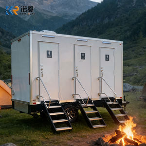 Nouvelle Conception Toilettes de Luxe avec <span class=keywords><strong>Douche</strong></span>, Remorque de Toilettes Extérieures, Remorque de Toilettes Mobiles Personnalisable - Product Image 3