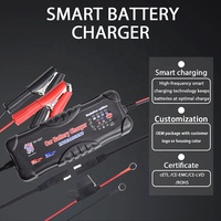 Chargeur universel portatif d'impulsion de batterie de 6V et de 12V 4A chargeur de véhicule de 12V pour des voitures et des motos