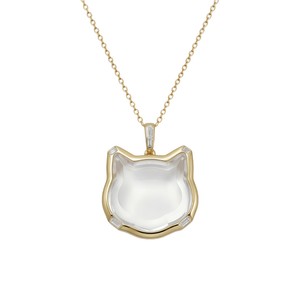 Collier pendentif <span class=keywords><strong>en</strong></span> résine <span class=keywords><strong>en</strong></span> forme de renard, best-seller transfrontalier, avec chaîne <span class=keywords><strong>en</strong></span> bambou électroplaquée cuivre, design ouvert, mignon et original - Product Image 5