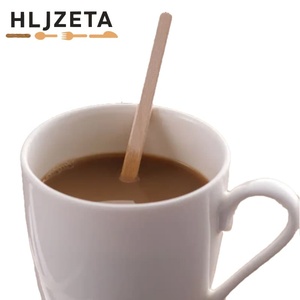 Máy khuấy cà phê bằng gỗ sử dụng một lần-bọc giấy, mịn và thân thiện với môi trường-tuyệt vời cho cà phê hoặc trà của bạn - Product Image 3