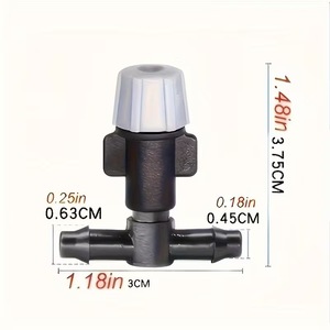 Kit de micro-pulvérisation avec tuyau de 10 m et raccord rapide 1/2 pouce pour système d'irrigation de jardin et pelouse - Product Image 5