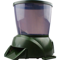 Distributeur automatique de nourriture pour poissons, minuterie programmable, capacité de 4,5 L, plastique ABS, étanche, nourrisseur d'aquarium extérieur