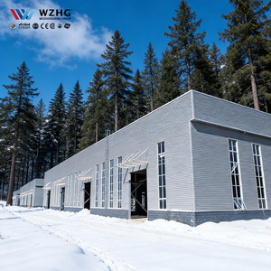 Atelier en structure métallique industrielle à travée libre, facile à assembler, avec une durée de vie de 50 ans, certifié ISO9001 pour l'agroponique - Product Image 1