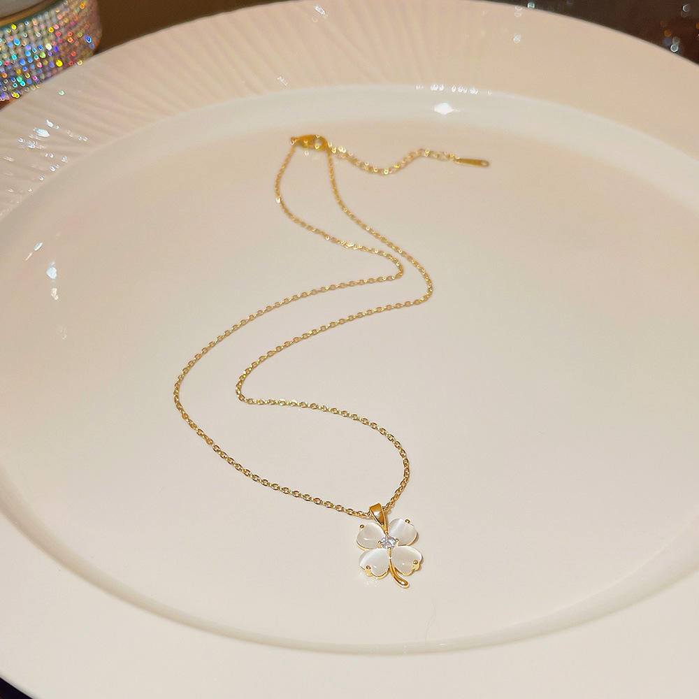 X004 titanium steel real gold