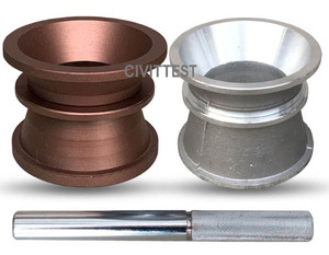 Manuale ruota a mano malta cementizia tabella di flusso Tester fango tabella di flusso che determina la consistenza - Product Image 3