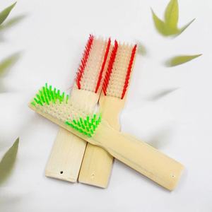 Cepillos de bambú al por mayor, cepillos de madera multifuncionales para lavandería, cepillos para tablas, cepillos para zapatos, de un y dos yuanes. - Product Image 3