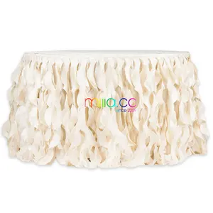 Curly Willow Organza Tisch rock