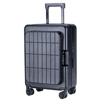 Valise à roulettes personnalisée ODM pour PC, bagage cabine avec serrure et roues pivotantes, idéale pour les voyages au Japon et en Corée