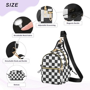 Sacs à bandoulière pour hommes, tendance, sport, décontractés, en polyester, imperméables, sacs messager, vente en gros, personnalisables - Product Image 4