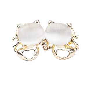 Botón ceñidor de cintura estilo ojo de gato con pedrería y perlas, botón ceñidor de cintura desmontable y sin costuras para jeans. - Product Image 2
