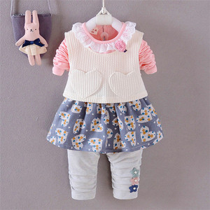 Ensemble jupe et crop top pakistanais pour bébé fille, motif jupe, provenant du marché de gros chinois - Product Image 2