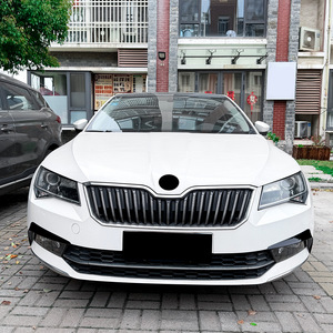 Spoiler Delantero para Skoda Superb Mk3 2015-2019, Textura de Fibra de Carbono, Adhesivo Decorativo - Product Image 2