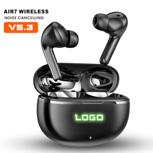 EONLINE 3D AIR 7 Mini auriculares inalámbricos para teléfonos Android Auriculares inalámbricos V5.3 Cancelación de ruido a prueba de agua - Product Image 1