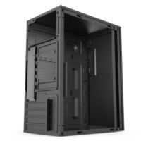 2513(OEM) PC Gamer Case Cabinet ATX Tower With USB Type-C Port Tempered Glass Front I/O Computer Case PC Game