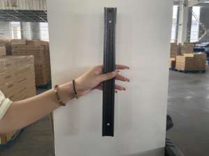 Siyah ayarlanabilir demir raf raf Modern mutfak kat kullanımı için Metal raflar depolama raf ucuz çelik raf yeni indirim ile - Product Image 5