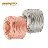 Cable de Tierra de Cobre Desnudo, Flexible, de Alta Tensión