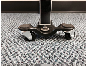 Plataforma rodante de tres ruedas de 6 pulgadas, 130kg de capacidad, 130kg - Product Image 4