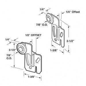Sistema de Rieles para Puertas Corredizas WEKIS de Aleación de Zinc con Rodillo y Rueda de Nailon - Duradero e Insonorizado para Garajes y Hoteles - Product Image 5