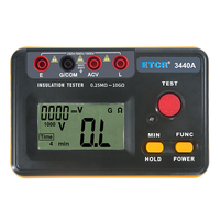ETCR3440A 1000V 0.5MΩ-40GΩ Penguji Resistansi Isolasi Digital Megohmmeter Voltmeter Tinggi Penguji Kontinuitas