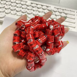 2024 Veelkleurige Duivenvoet Met Woord Voetring Hoge Kwaliteit Duurzame Vogelring Huisdier Vogel Markering Ring // - Product Image 5