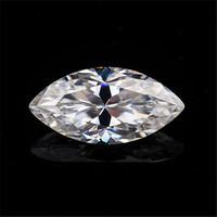 Moissanite taş markiz kesim Starsgem DEF VVS taş serbest moissanit