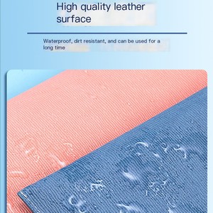 Tùy chỉnh chuyên nghiệp da kinh doanh danh mục đầu tư Túi A4 tài liệu thư mục chất kết dính với chủ thẻ biểu tượng tùy chỉnh thư mục trình bày - Product Image 5