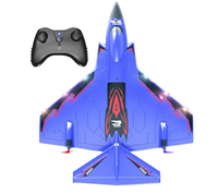 Mini planeur RC terrestre, aérien et marin, facile à contrôler, cadeau, jouets volants d'extérieur, avion télécommandé portable pour adultes, jouet pour débutants